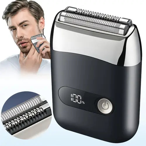 Kemei KM-T82 mini, yüksek güçlü, taşınabilir, yıkanabilir erkek tıraş makinesi
