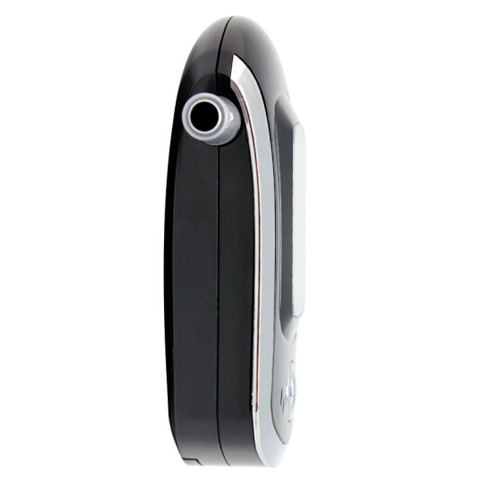 AT6000 dijital alkol test cihazı, sarhoş araç kullanımı için taşınabilir mini hava üflemeli ev tipi alkol test cihazı